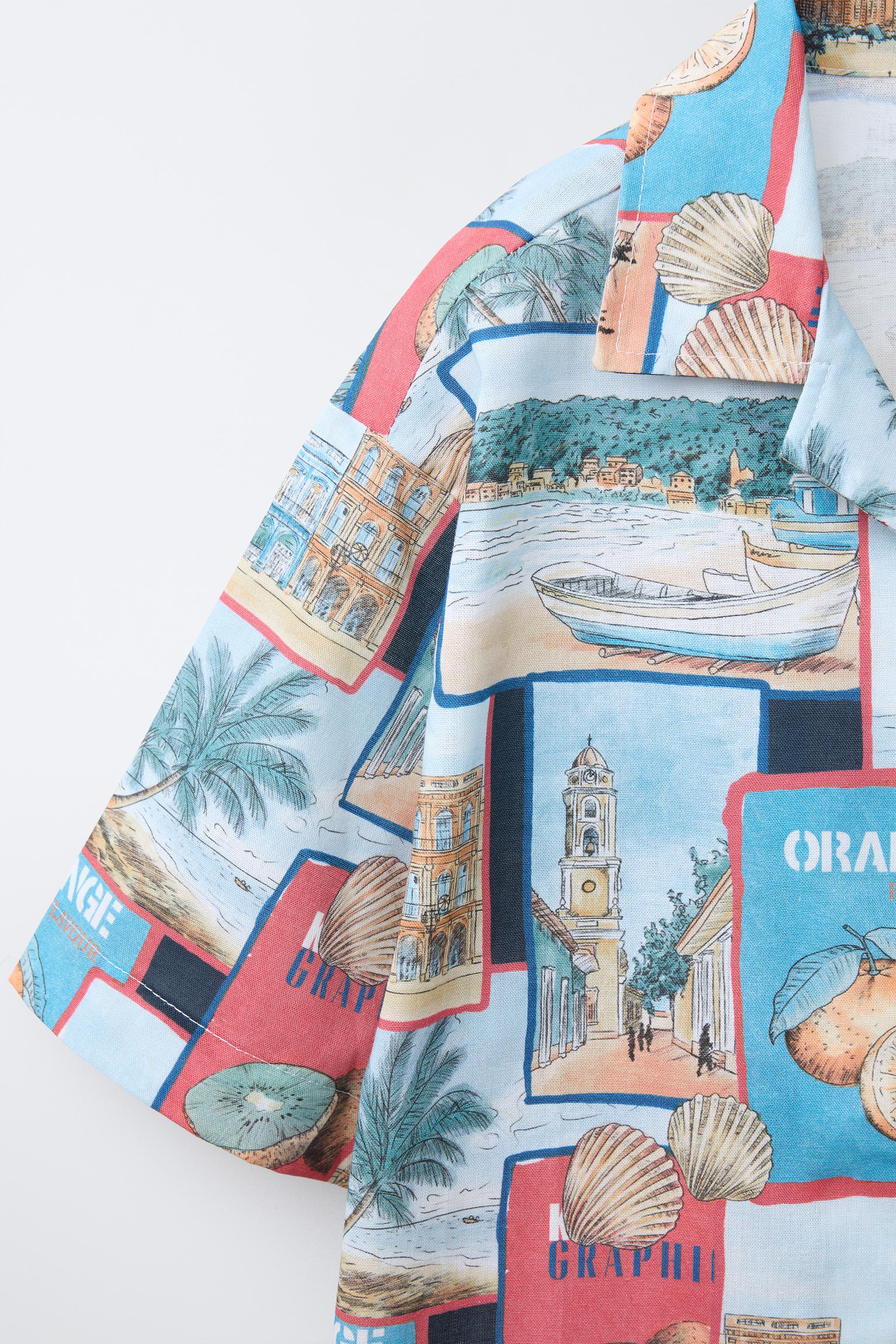 CHEMISE À IMPRIMÉ PHOTOGRAPHIQUE